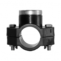 SADDLE RURAL C/W SS BOLTS 2"-3/4"