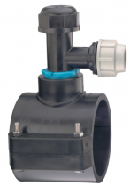 SADDLE TAPPING MECHANICAL PP SWIVEL METRIC 75X25 FOR PE PIPE