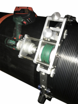 BATTERY POWERED CHAIN PEELER 800-1200MM (CORDLESS) INCL 2 BATTERIES AND 1 CHARGER 230V