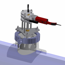 CLAMPING RING 400MM/SDR11 FOR XXL DRILLER 