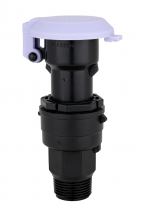 VALVE QUICK COUPLER CAP LILAC 1"