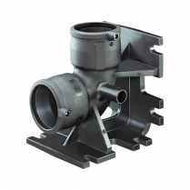 90D DUCKFOOT ELBOW EF 90 WITH 32 OUTLET 