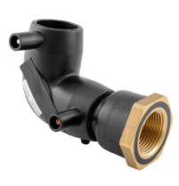 90D ELBOW FEMALE TRANSITION EF BRASS 32-1"