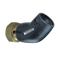 45D ELBOW FEMALE FREE NUT TRANSITION EF BRASS 40-1.1/2 