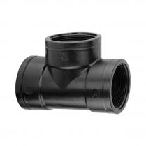 TEE THREADED PP 2"
