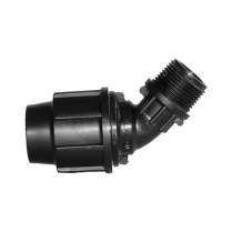 45D ELBOW MALE METRIC 20-3/4"