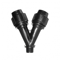 Y FITTING MALE METRIC 25-25-3/4"