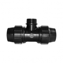 TEE METRIC M-THREADED OFFTAKE 50-2"-50