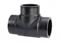 TEE INJECTED SHORT SPIGOT SDR33 110MM PE100 