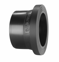 STUB FLANGE FOR ISO/DIN/AS INJECTED SHORT SPIGOT PE 100 SDR17 400