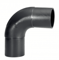 BEND 90D INJECTED LONG SPIGOT PE100 SDR11 250