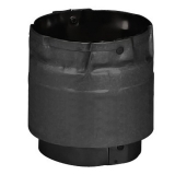 Stove Pipe PV Adapter Black, 3"