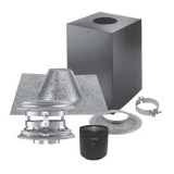 Stove Pipe PV Vertical Kit Cathedral, 3"