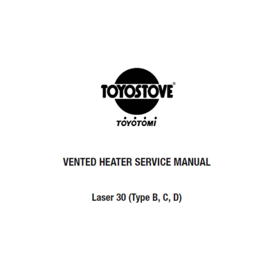 Toyostove Service Manual Laser 30