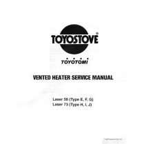 Toyostove Service Manual Laser 56, Laser 73