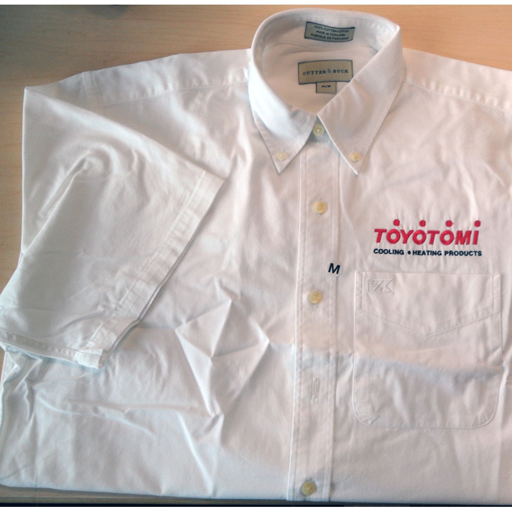 Shirt Toyotomi White Short Sleeve (M) Sleeve