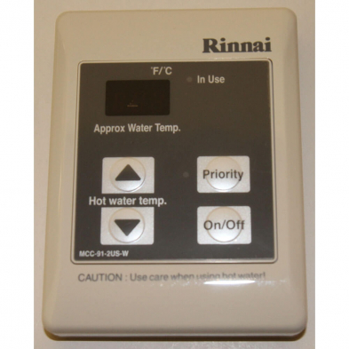 MCC-91-2W 	Rinnai Water Heater External Temperature Controller