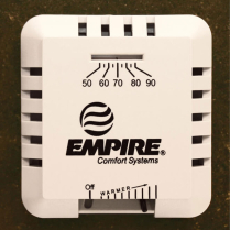 Empire Wall Thermostat, Reed Switch