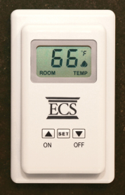 Empire Wall Thermostat, Wireless