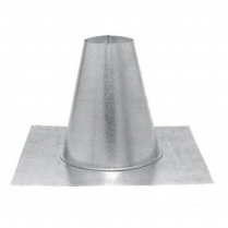 Stove Pipe PV Roof Flashing Tall Cone
