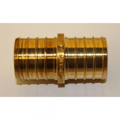 XLC55 Pex Fittings Coupler Brass 1" x 1"
