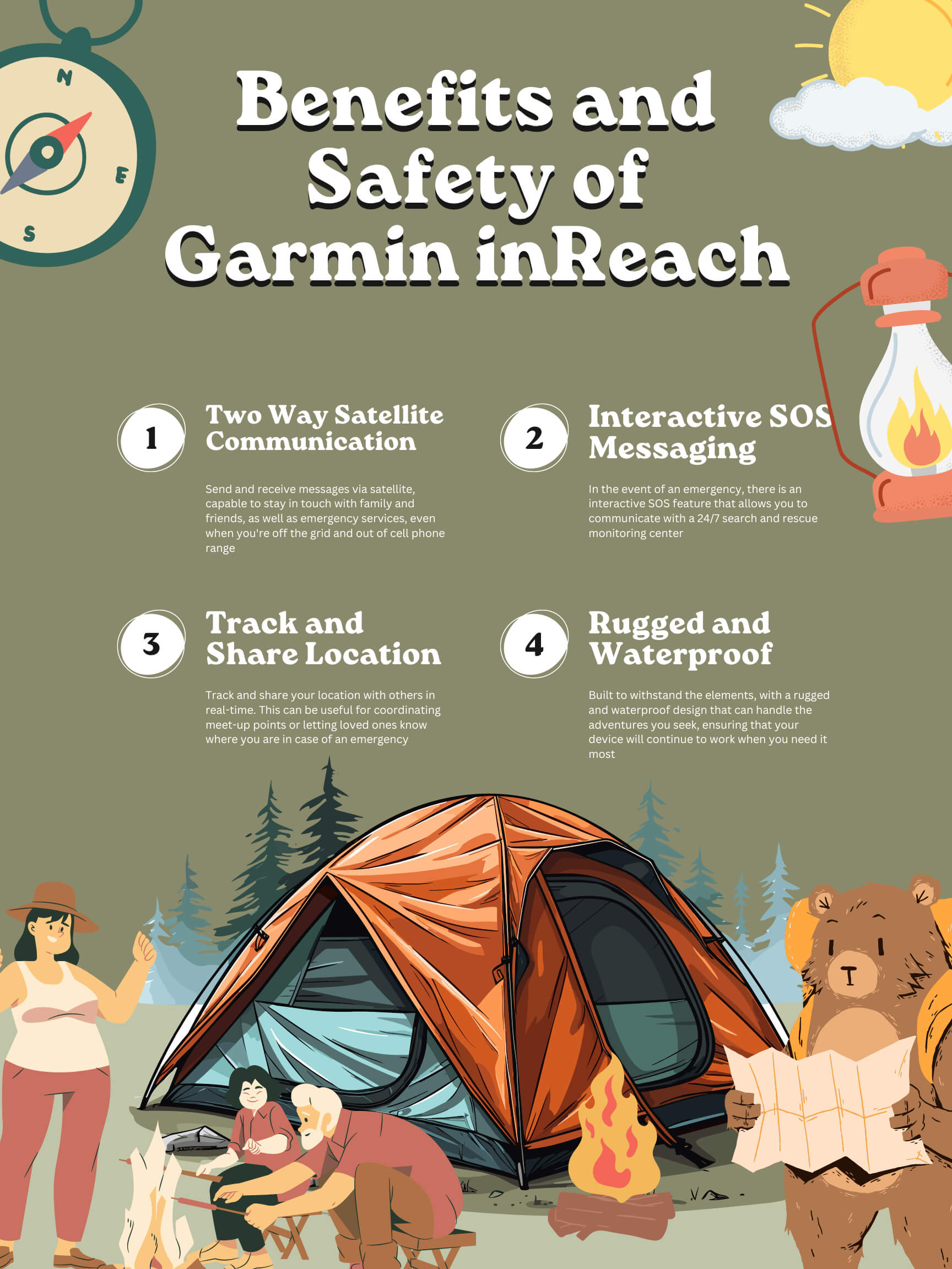 The Benefits and Safety Features of Using a Garmin inReach