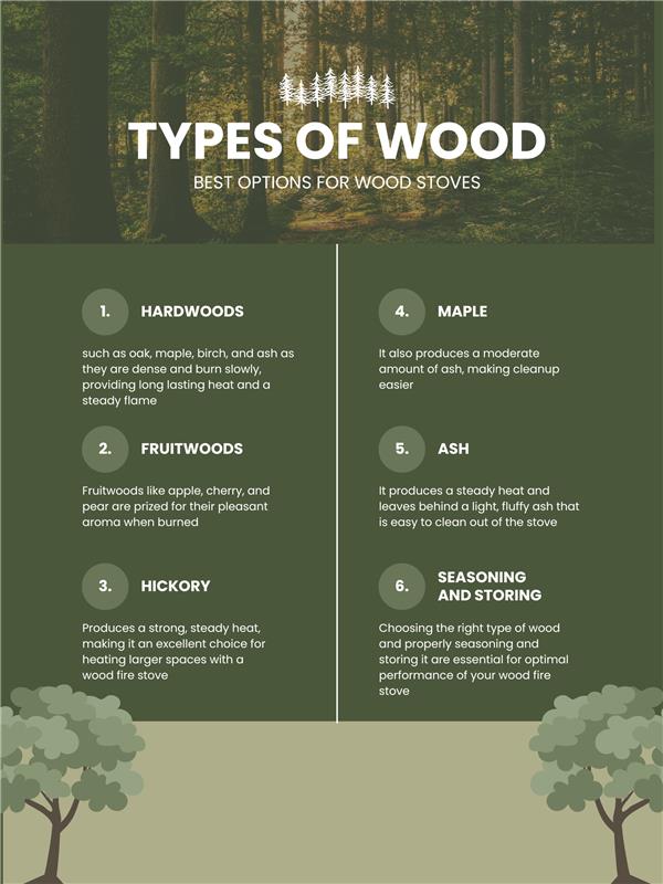 Best Types of Wood for Wood Stoves