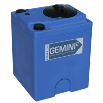 10 Gal Gemini2 Dual Cont Tank, Blue 1.5SD