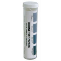 Iodine Test Papers, 200/vial