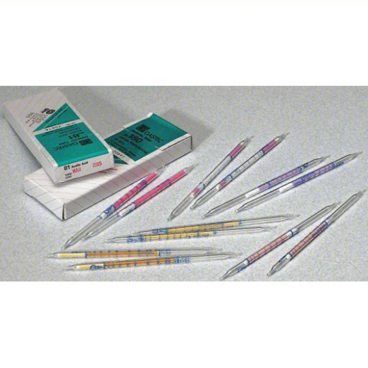 Gas detection tubes