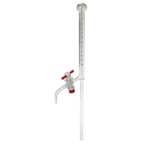Buret, 10mL, Teflon SC, Short Form,w/ 250mL Bottle