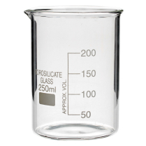 Beaker, 250 mL, White Markings