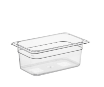 Clear Container 10-1/4 x  6-3/8 x  4"