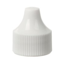 Cap, 20-410, Dropper, White