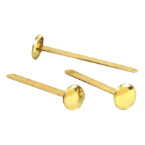 Fasteners, brass, 1" (100 pack)