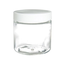 Jar PET Plastic Clear 4oz