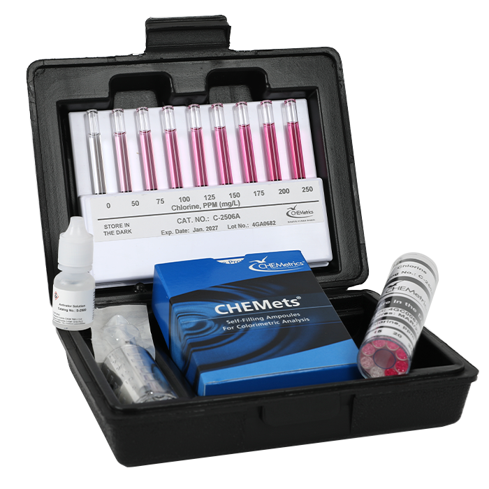 Chlorine (Free & Total) CHEMets® Test Kit