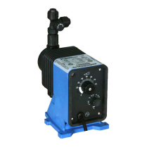 Pulsafeeder,SERIES C+, 1.0 GPH, 80 PSI, PVC/TFE