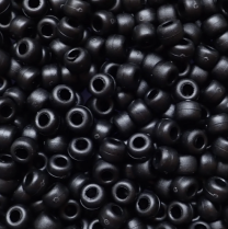Bead Pony Black 6 x 9mm (500 pack)