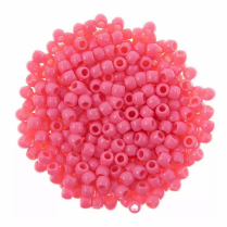 Pony beads, Pink (500 pack)