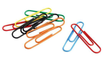 Paper Clip, Assorted Colors (150 pack)