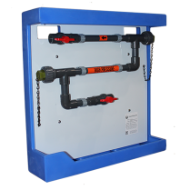 4 Pass PVC Coupon Rack, 3/4"