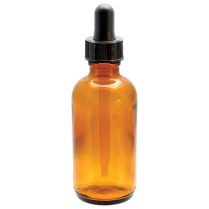 Bottle, 60mL, Amber w/Dropper