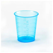 Beaker for pH electrode Calibration, 30mL, Blue