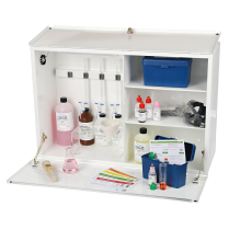 Cabinet, Metal, 4 Buret
